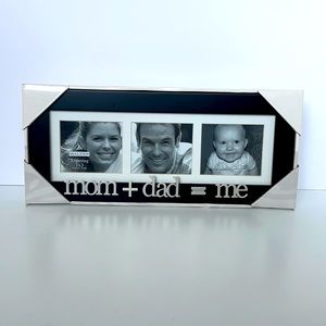 Baby Picture Frame with Mom and Dad